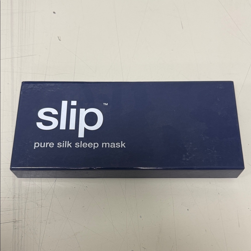 Slip Silk Sleep Mask in Navy Blue